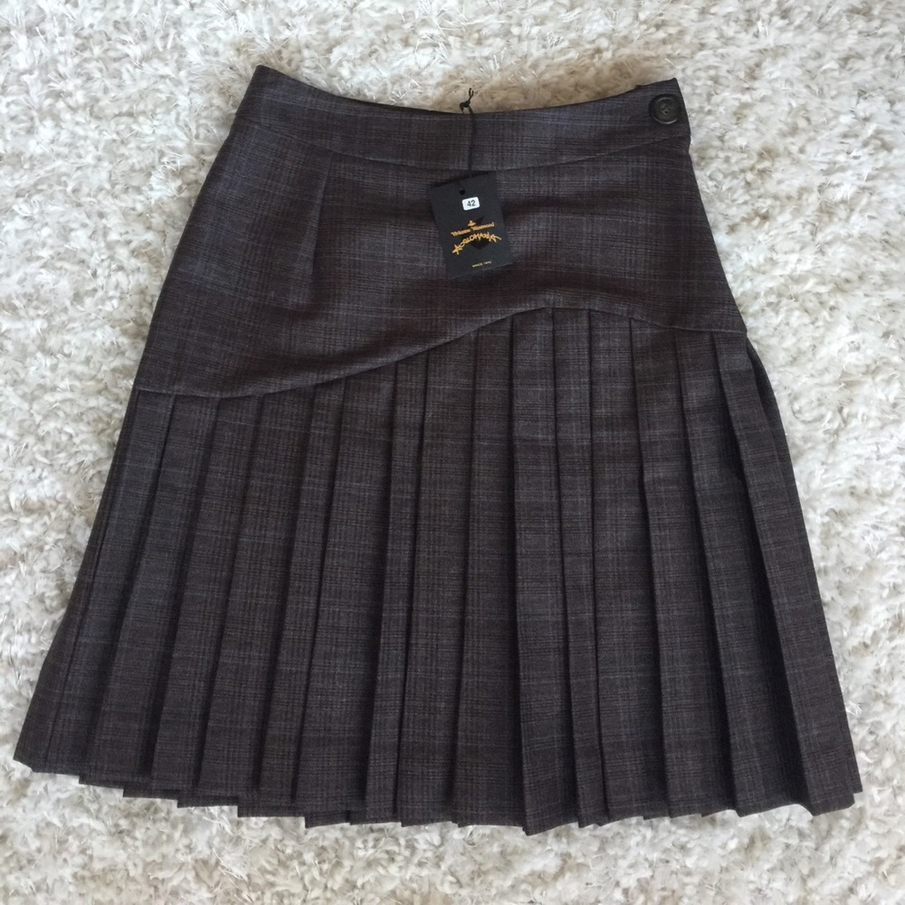 COPY - Vivienne Westwood Anglomania Pleated a Skirt